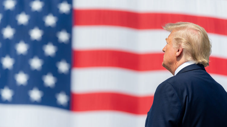 Дональд Трамп активно вступил в предвыборную борьбу, фото: twitter.com/realDonaldTrump