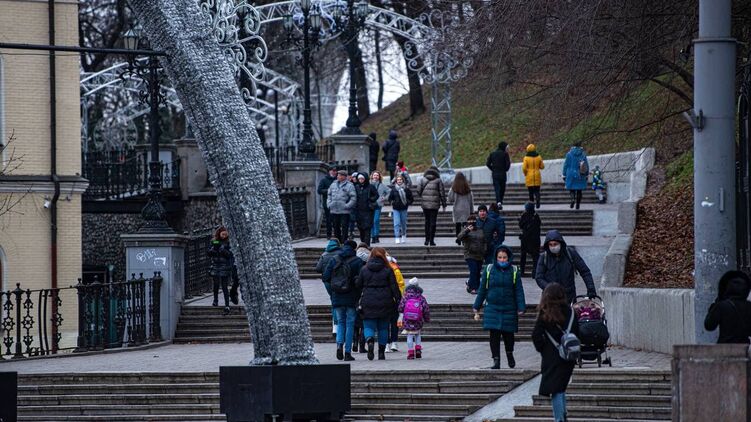 В Киеве показатели загрязненности воздуха превысили допустимые показатели. Фото: "Страна"