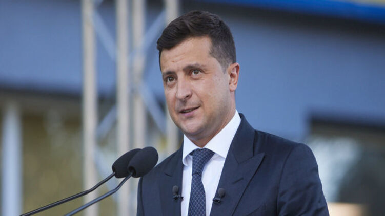 Президент Украины записал видеосообщение. Фото: пресс-служба президента Украины