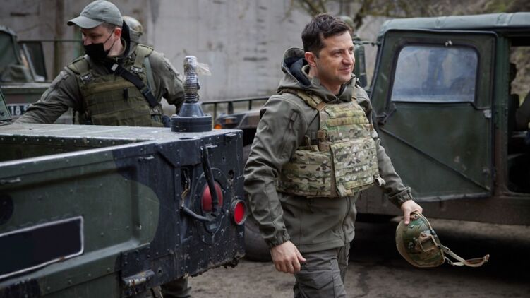 Зеленский рассказал о стягивании войск РФ к границе Украины. Фото: president.gov.ua