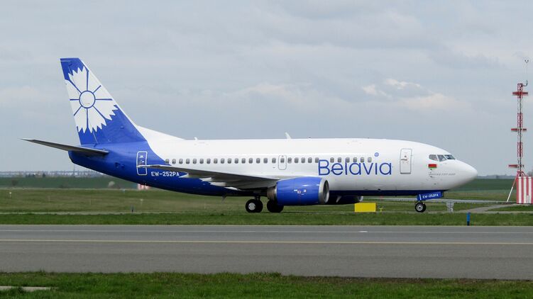 "Белавиа" в 2020 году была третьей по количеству рейсов в украинском авиапространстве. Фото: wikimedia.org 