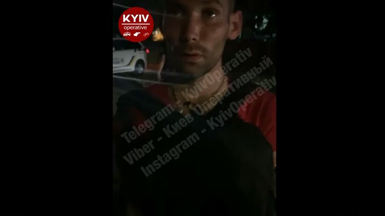 Мужчину задержали. Скриншот из видео