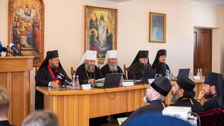 На конференции указали на роль Варфоломея в расколе православия. Фото: facebook.com/church.information.center/