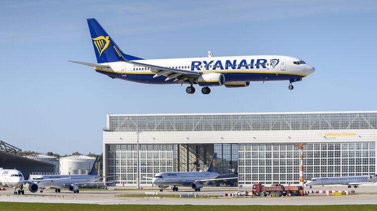 Ryanair снова заминировали. Фото: pixabay