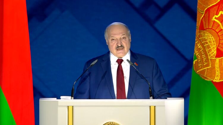 Президент Беларуси Александр Лукашенко. Скриншот из трансляции