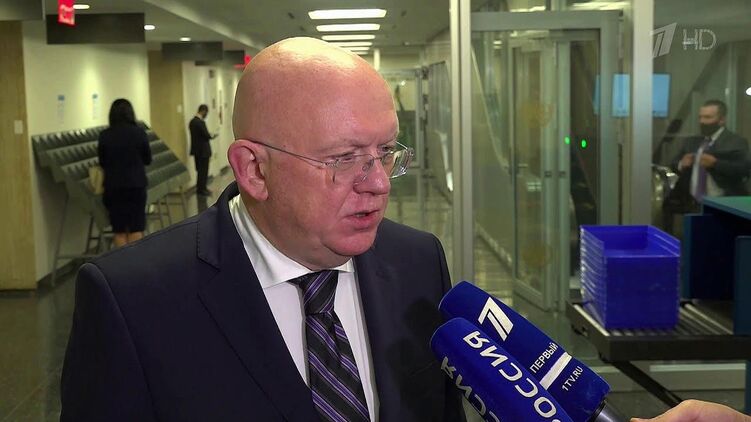 Небензя обвинил Запад в раздувании истерии вокруг Украины. Скриншот