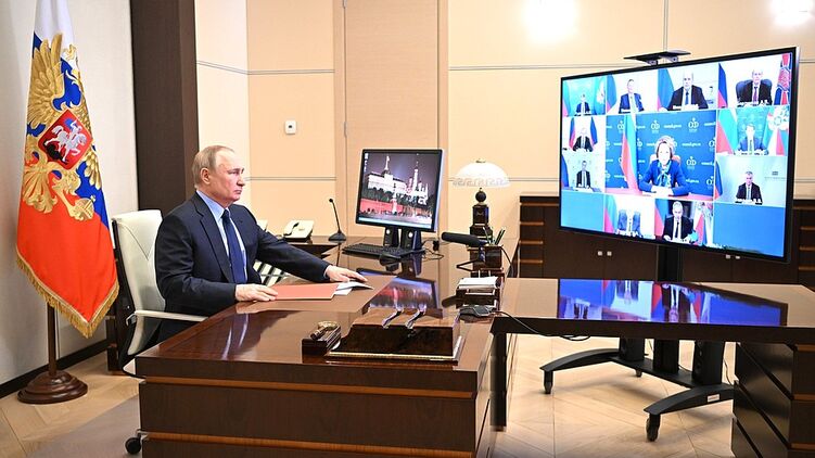 У Путина дали первый комментарий о разговоре. Фото: пресс-служба Кремля