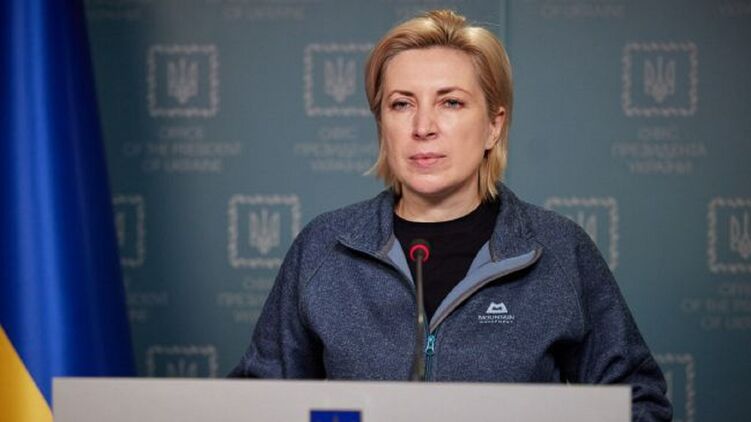 Вице-премьер Украины, министр реинтеграции Ирина Верещук. Фото: president.gov.ua