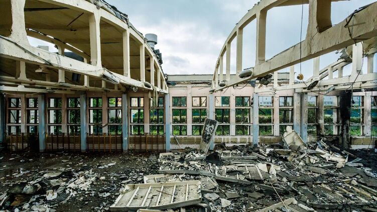 Обстрелянный Харьков. Иллюстративное фото: Telegram/Олег Синєгубов, голова Харківської ОДА