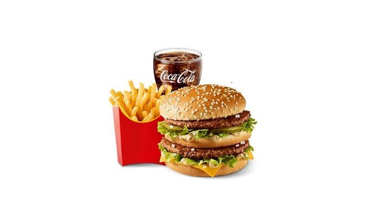 В киевских ресторанах McDonald's Бик Мак меню вырастет в цене. Фото: соцсети
