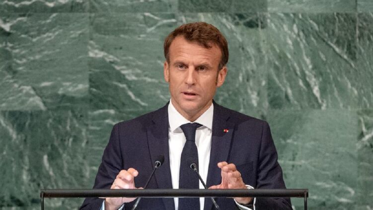 Макрон считает, что война в Украине закончится за столом переговоров. Фото: news.un.org
