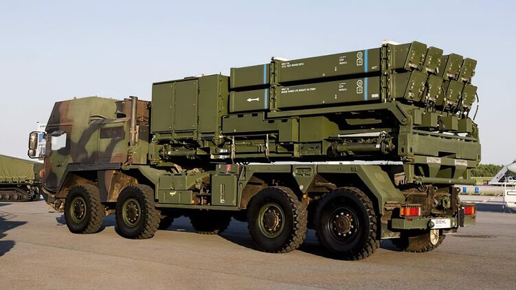 Украина получила первую систему ПВО IRIS-T от Германии. Фото: mil.in.ua