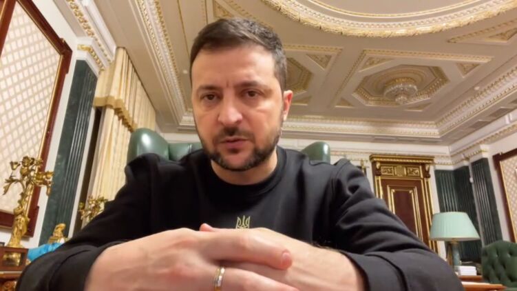 Зеленский записал новое видеообращение. Скриншот видео