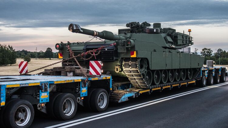 Танк Abrams у Польщі, липень 2022 року. Фото: МО Польщі