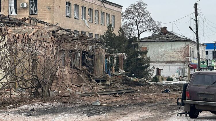 Последствия ракетных ударов по Харькову. Фото: t.me/synegubov