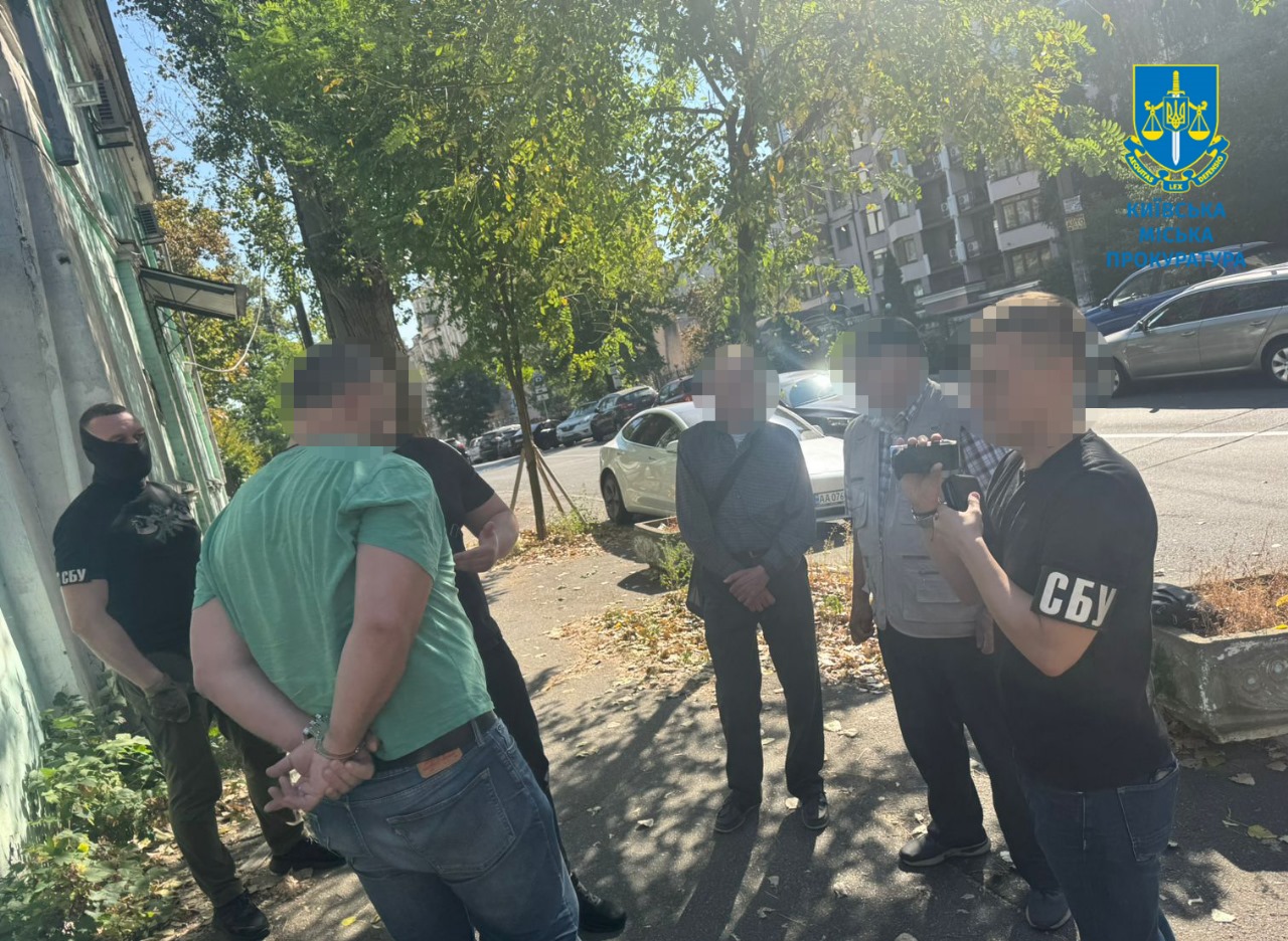 Попавшийся на взятке Скопич. Фото: facebook.com/kyiv.gp.gov.ua