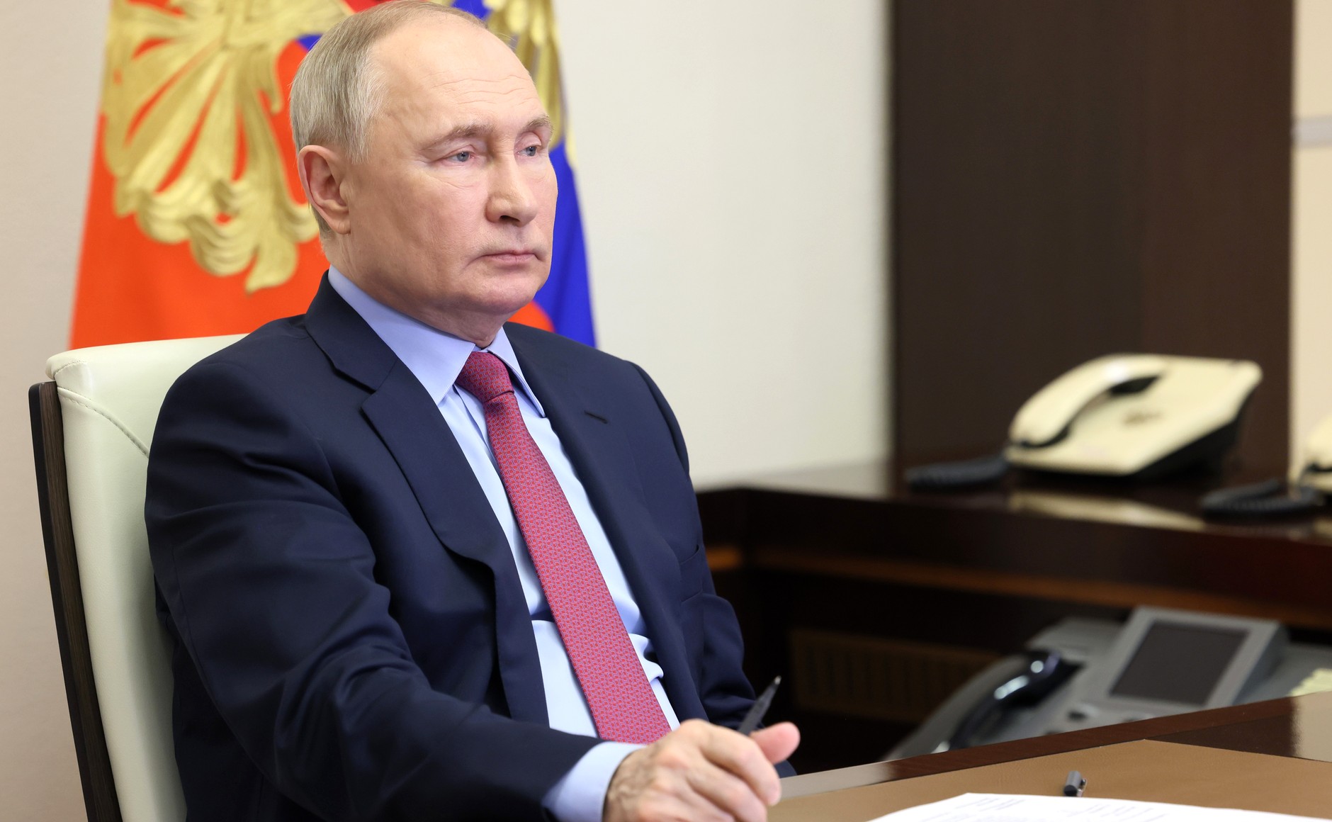 Владимир Путин отреагировал на события у границ РФ. Фото: kremlin.ru