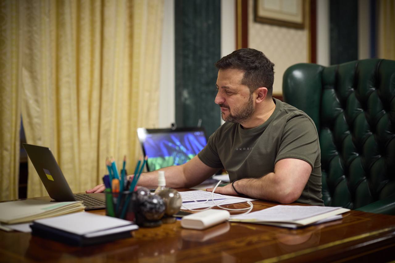 Президент Украины Владимир Зеленский. Фото: Telegram
