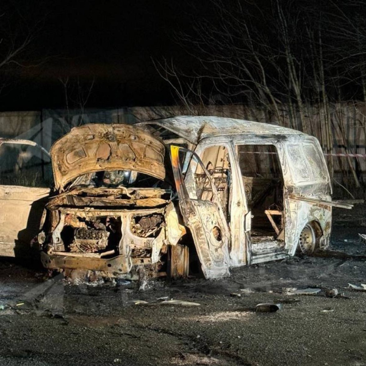 Под Одессой взорвали автомобиль с активистами. Фото: полиция
