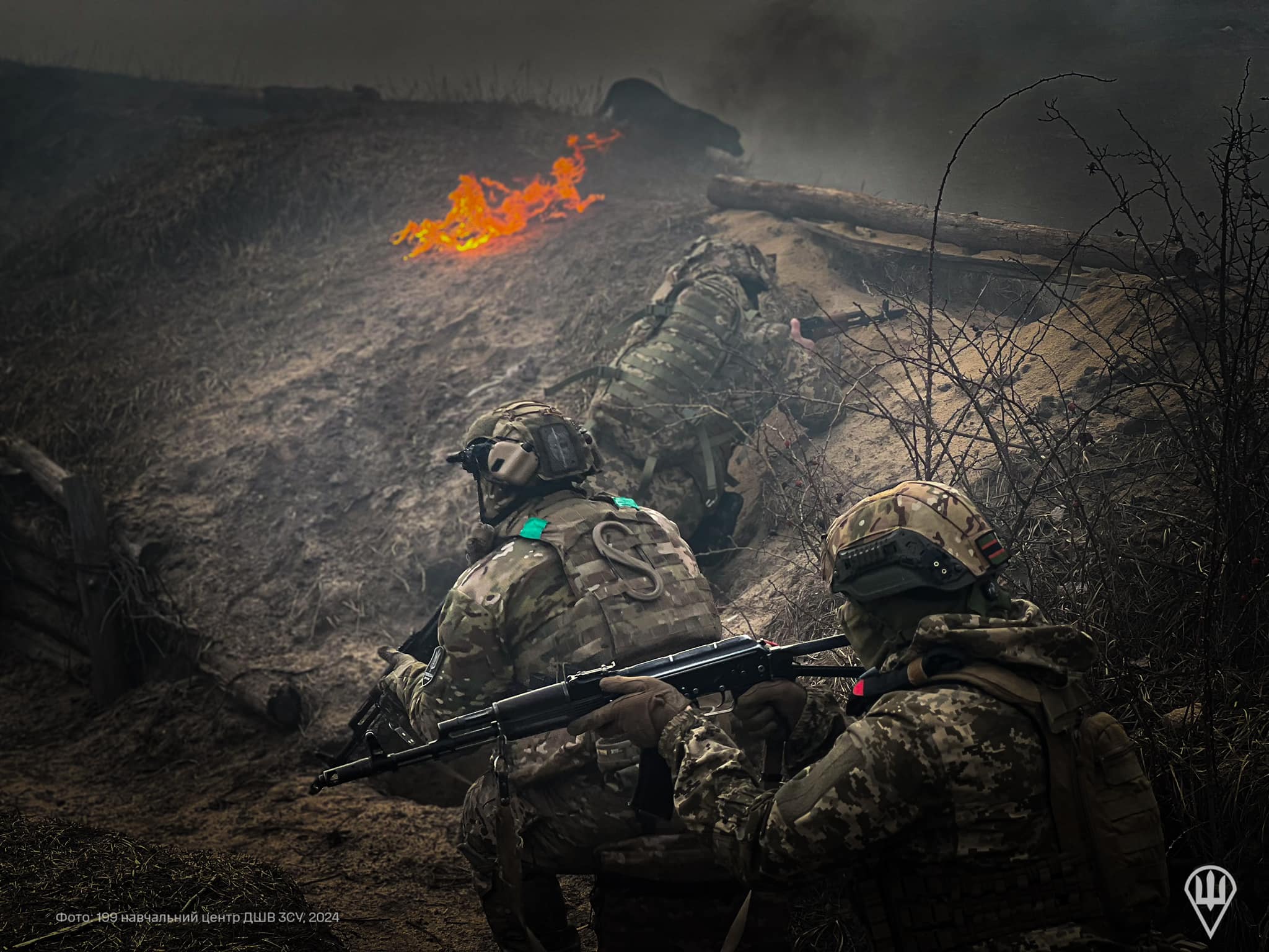 В Донецкой области продолжаются бои за Курахово. Иллюстративное фото – facebook.com/GeneralStaff.ua/