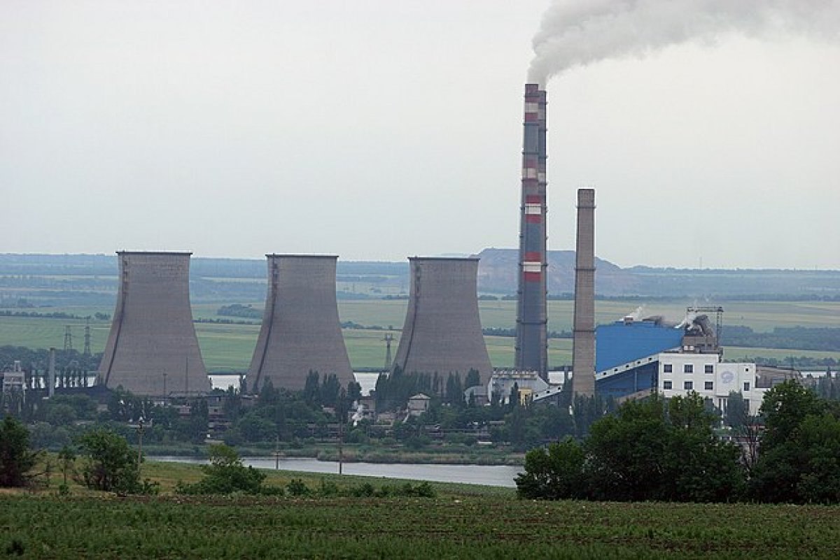 Старобешевская ТЭС. Фото: wikipedia