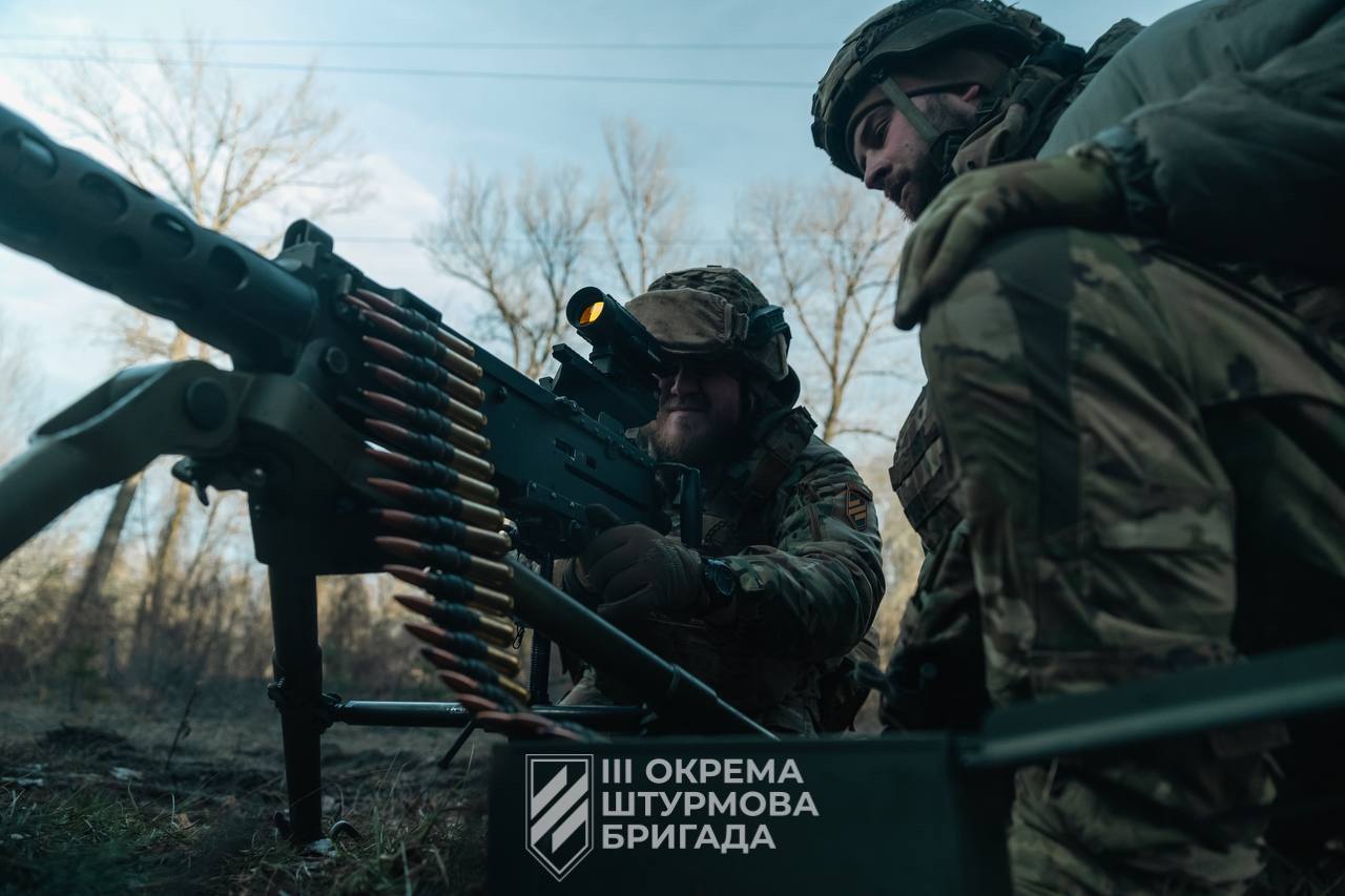 РФ наступает в сторону Часова Яра. Фото: 3-я ОШБ