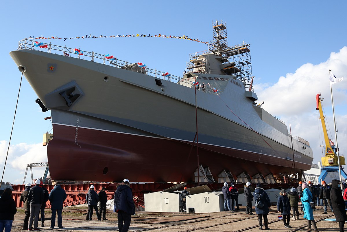 Потопленное российское патрульно судно "Сергей Котов". Фото: из открытых источников