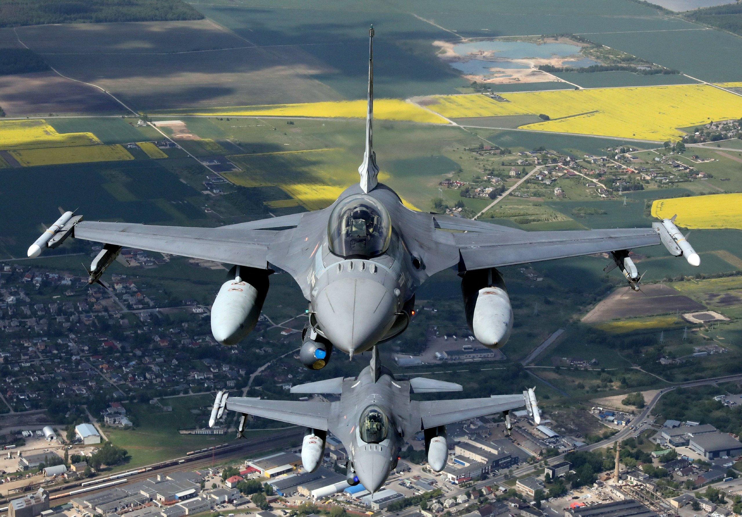Самолеты F-16. Фото: Х